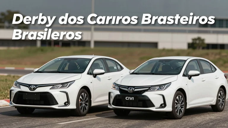 O Derby dos Carros Brasileiros: Toyota Corolla vs Honda Civic – Quem Vence a Classificação?
