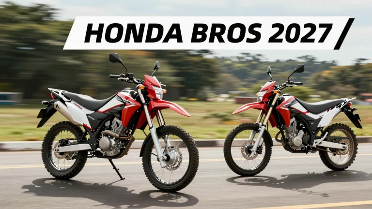 Honda Bros 2027: preços, versões e cores revelados com mudanças na linha atual