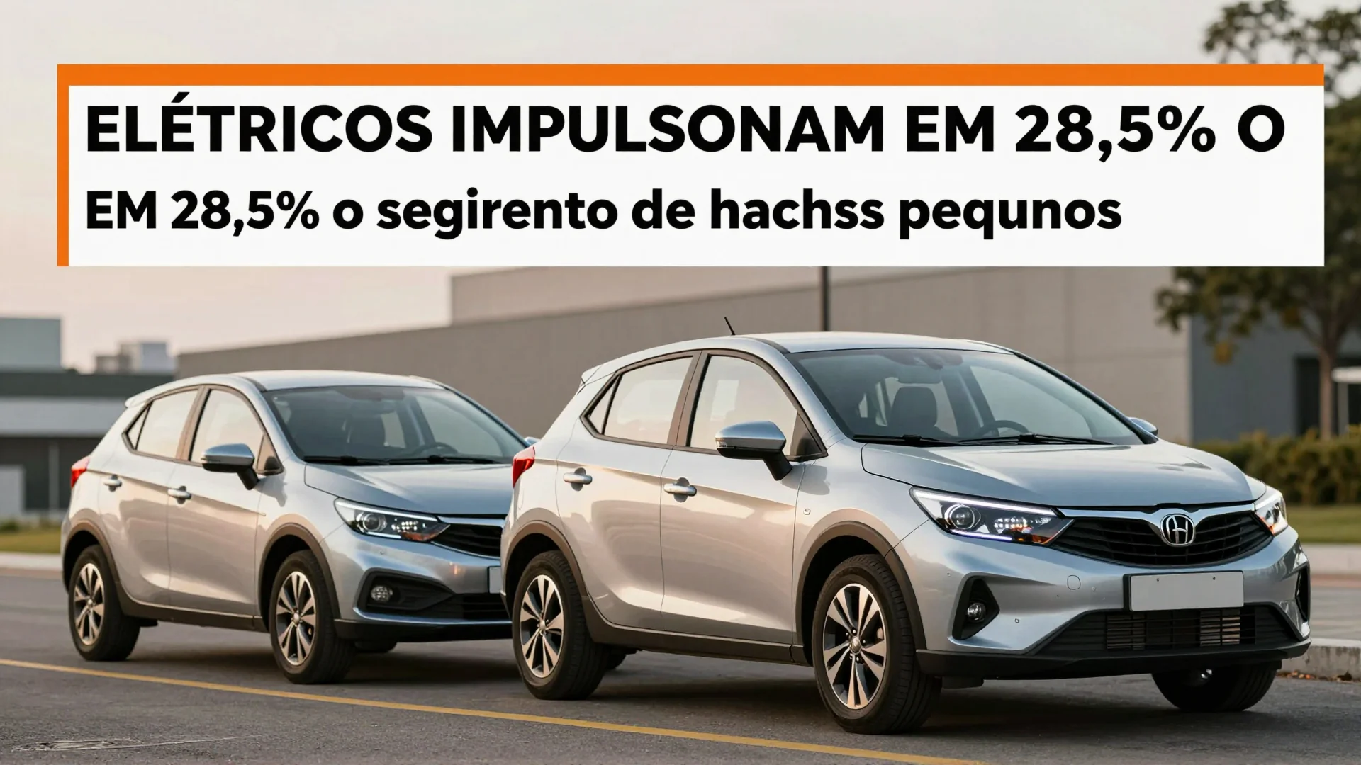 Elétricos impulsionam em 28,5% o segmento de hatchs pequenos