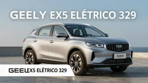 Geely EX5 elétrico 329: O SUV que promete autonomia de até 635 km no Brasil