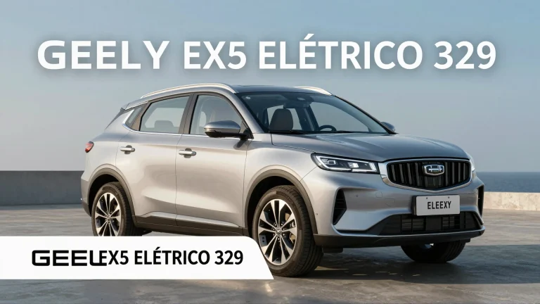 Geely EX5 elétrico 329: O SUV que promete autonomia de até 635 km no Brasil
