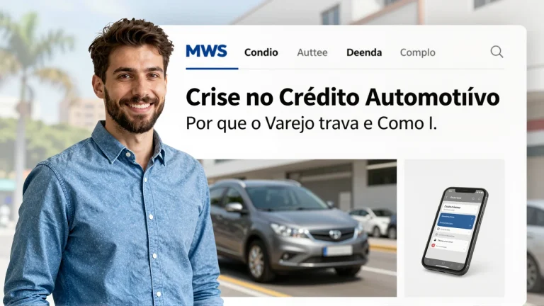 Crise no Crédito Automotivo: Por Que o Varejo trava e Como Isso Impacta Sua Compra de Carro