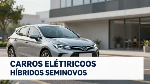 Carros elétricos híbridos seminovos: análise de mercado e oportunidade financeira