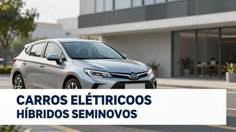 Carros elétricos híbridos seminovos: análise de mercado e oportunidade financeira