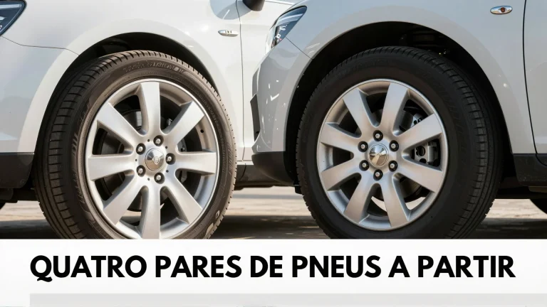 Quatro pares de pneus a partir de R$721 ajudam motoristas a economizar custos sem sacrificar segurança nas viagens longas hoje