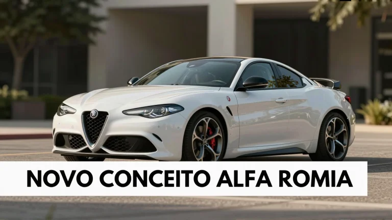 Novo conceito Alfa Romeo: o design que promete redefinir esportivos no Brasil