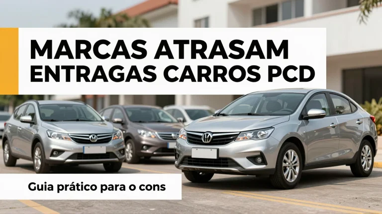 Marcas atrasam entregas carros PCD: guia prático para o consumidor