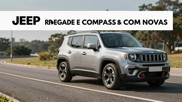Jeep Renegade e Compass com novas promoções: veja os preços mais baixos do ano