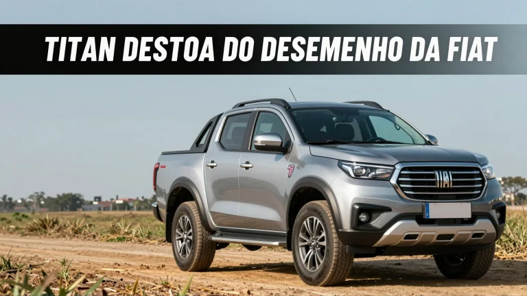 Titan destoa do desempenho da Fiat em picapes: confronte os números reais antes de comprar