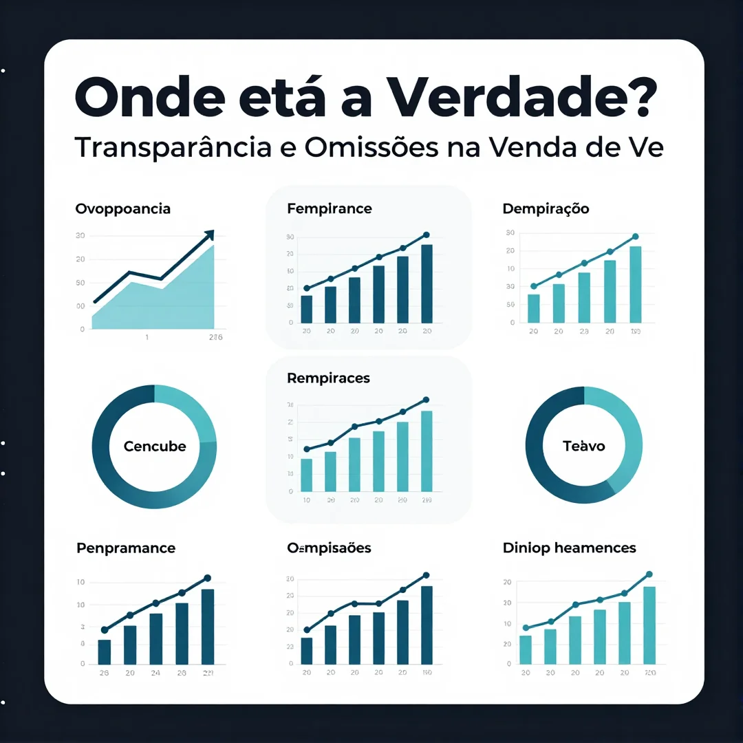 Infográfico - Onde Está a Verdade? Transparência e Omissões na Venda de Veículos no Brasil