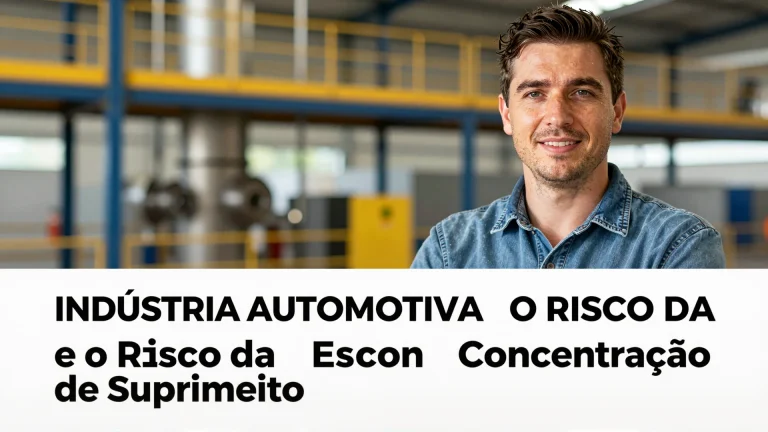 Indústria Automotiva e o Risco da Concentração de Suprimentos