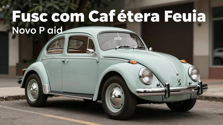 Fusca com Cafeteira: Acessório Raro de 1959 Define Novo Padrão de Valorização no Brasil