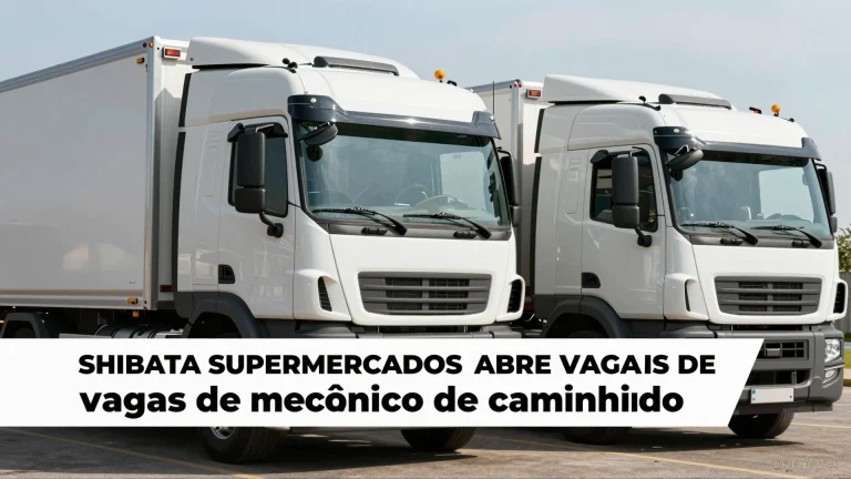 Shibata Supermercados abre vagas de mecânico de caminhão com benefícios diferenciados