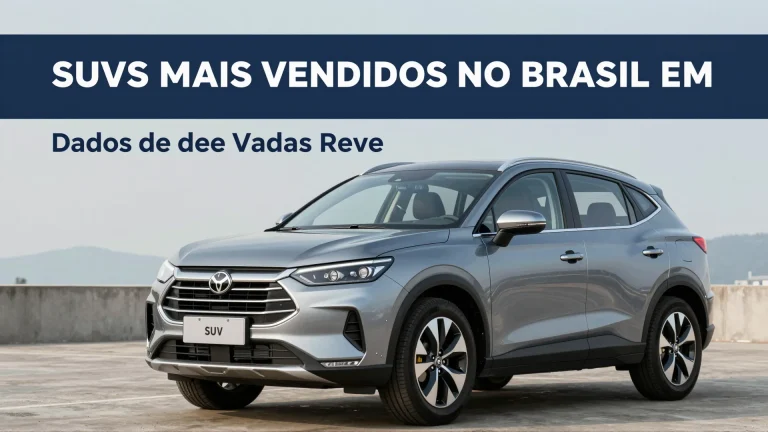 SUVs Mais Vendidos no Brasil em Agosto: Dados de Vendas Revelam o Líder Incontestável