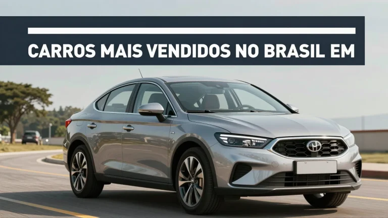 Carros mais vendidos no Brasil em agosto: quem dominou o mercado dia 30?