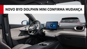 Novo BYD Dolphin Mini confirma mudança polêmica na cabine