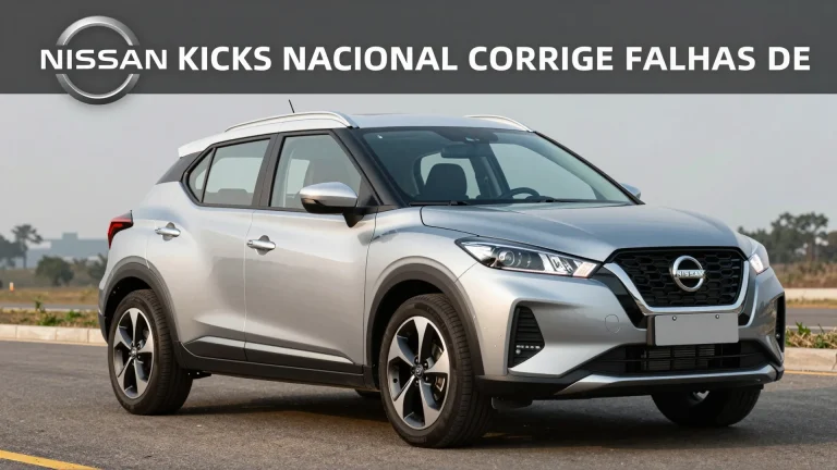 Nissan Kicks nacional corrige falhas de segurança e conquista nota máxima em testes de desempenho e proteção