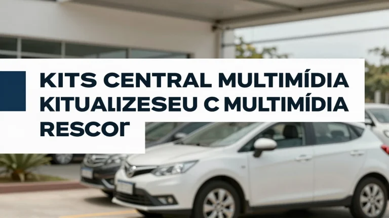 Kits central multimídia: como atualizar seu carro sem trocar o veículo