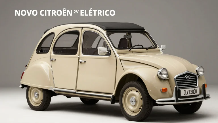 Novo Citroën 2CV Elétrico: A Volta do Ícone Popular Com Preço Imbatível