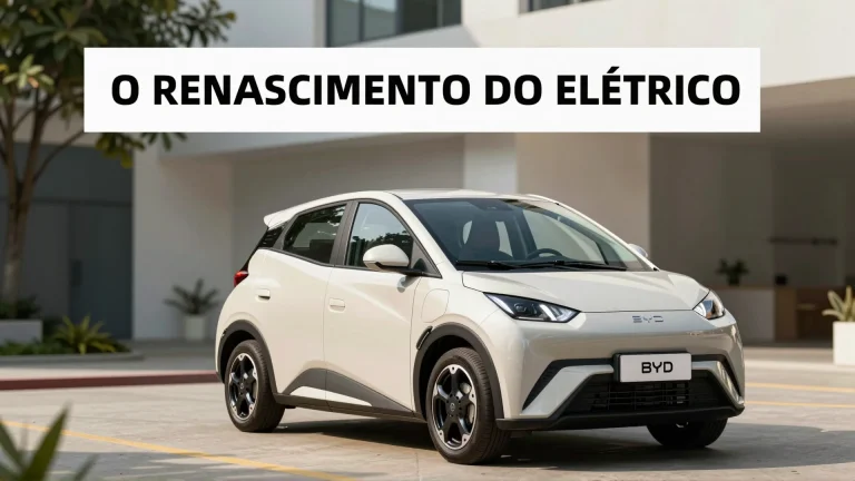 O Renascimento do Elétrico: BYD Dolphin Mini lidera o mercado brasileiro