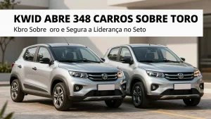 Kwid Abre 348 Carros Sobre Toro e Segura a Liderança no Setor de Compactos em Setembro