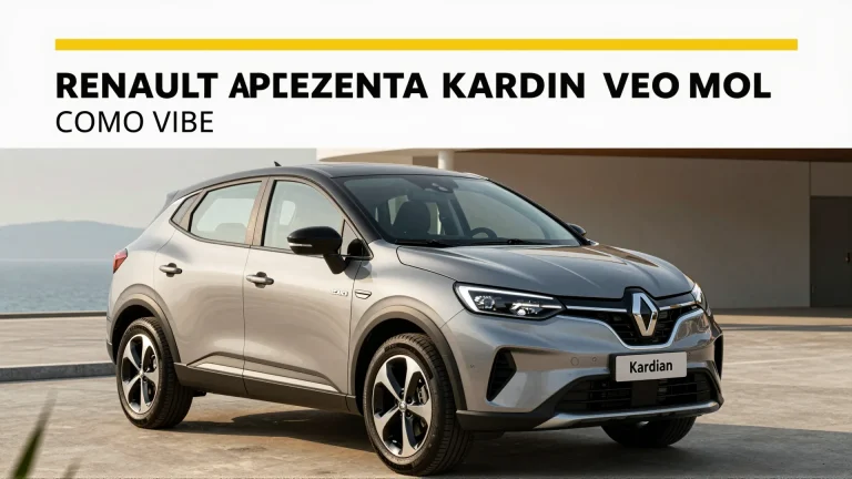 Renault apresenta a Kardian Vibe como opção acessível no mercado compacto