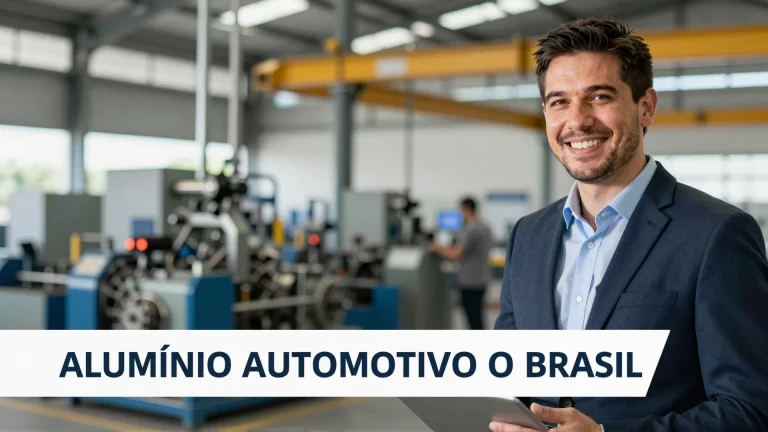 Alumínio automotivo no Brasil: potencial industrial e oportunidades para além dos veículos elétricos