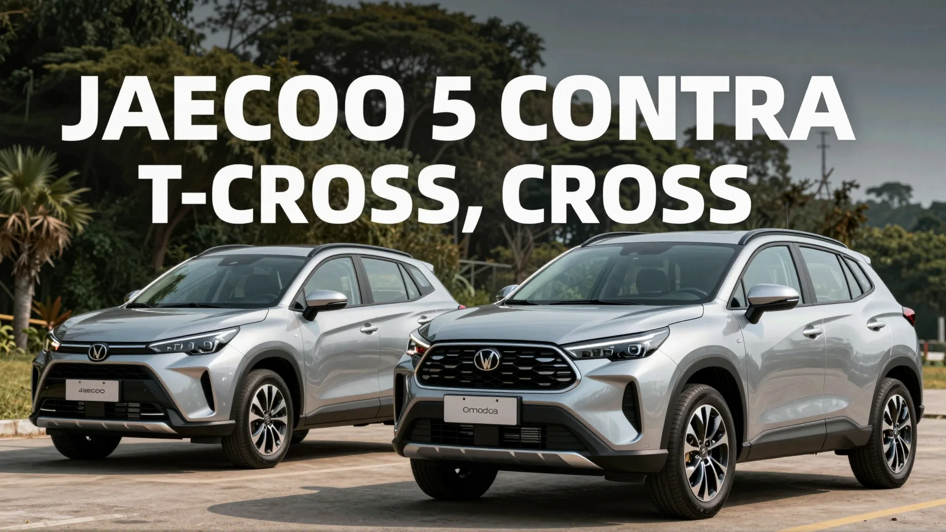 Jaecoo 5 contra T-Cross, Yaris Cross e Omoda 5: quem vence no embate dos SUVs compactos?