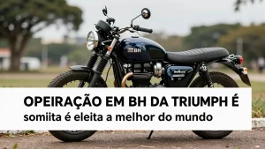 Operação em BH da Triumph é eleita a melhor do mundo: conheça o padrão ouro da marca britânica