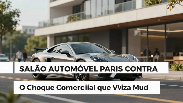 Salão Automóvel Paris contra: O Choque Comercial que Vai Mudar o Mercado Brasileiro