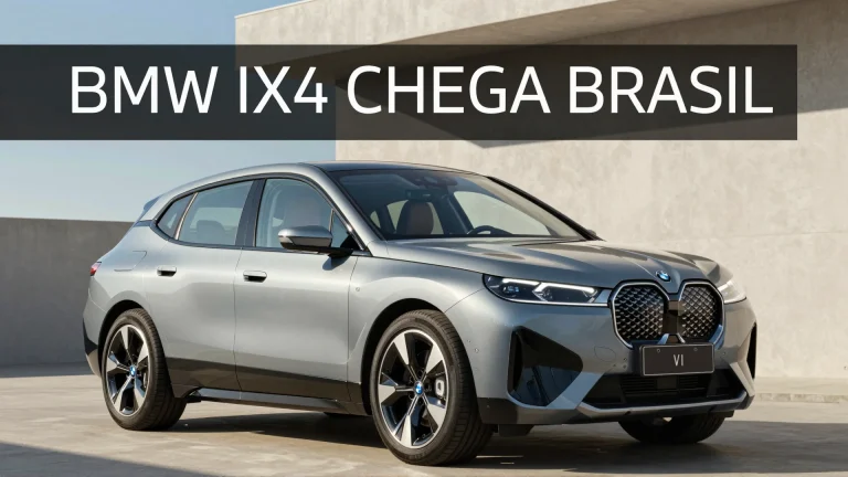 BMW iX4 chega Brasil: SUV cupê elétrico entra no mercado com concorrentes que você não pode ignorar