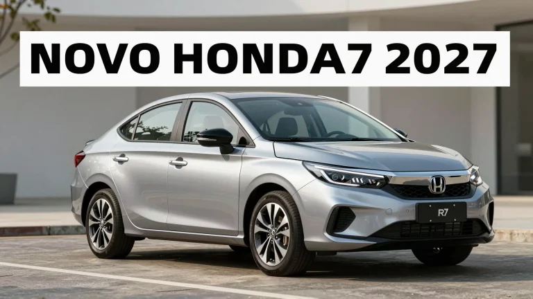 Novo Honda City 2027: o RS redefine a categoria compacta no Brasil