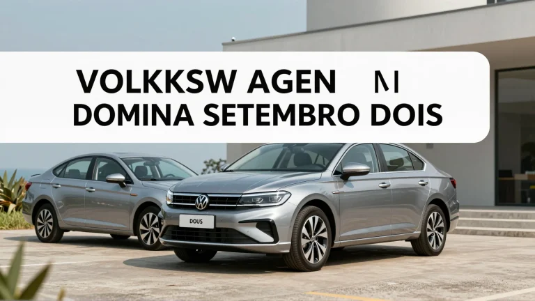 Volkswagen domina setembro dois: A estratégia que consolidou o gigante alemão no topo das vendas