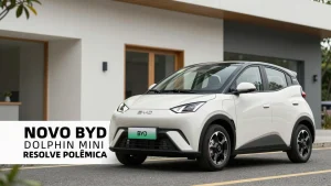 Novo BYD Dolphin Mini resolve polêmica do pneu e entenda o que muda no modelo atual