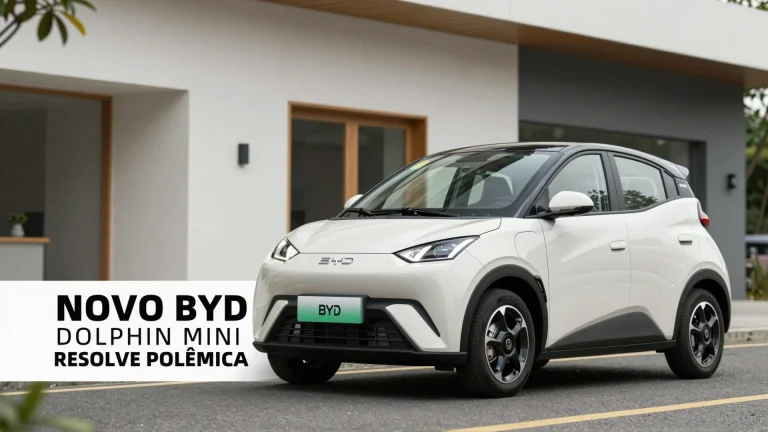 Novo BYD Dolphin Mini resolve polêmica do pneu e entenda o que muda no modelo atual