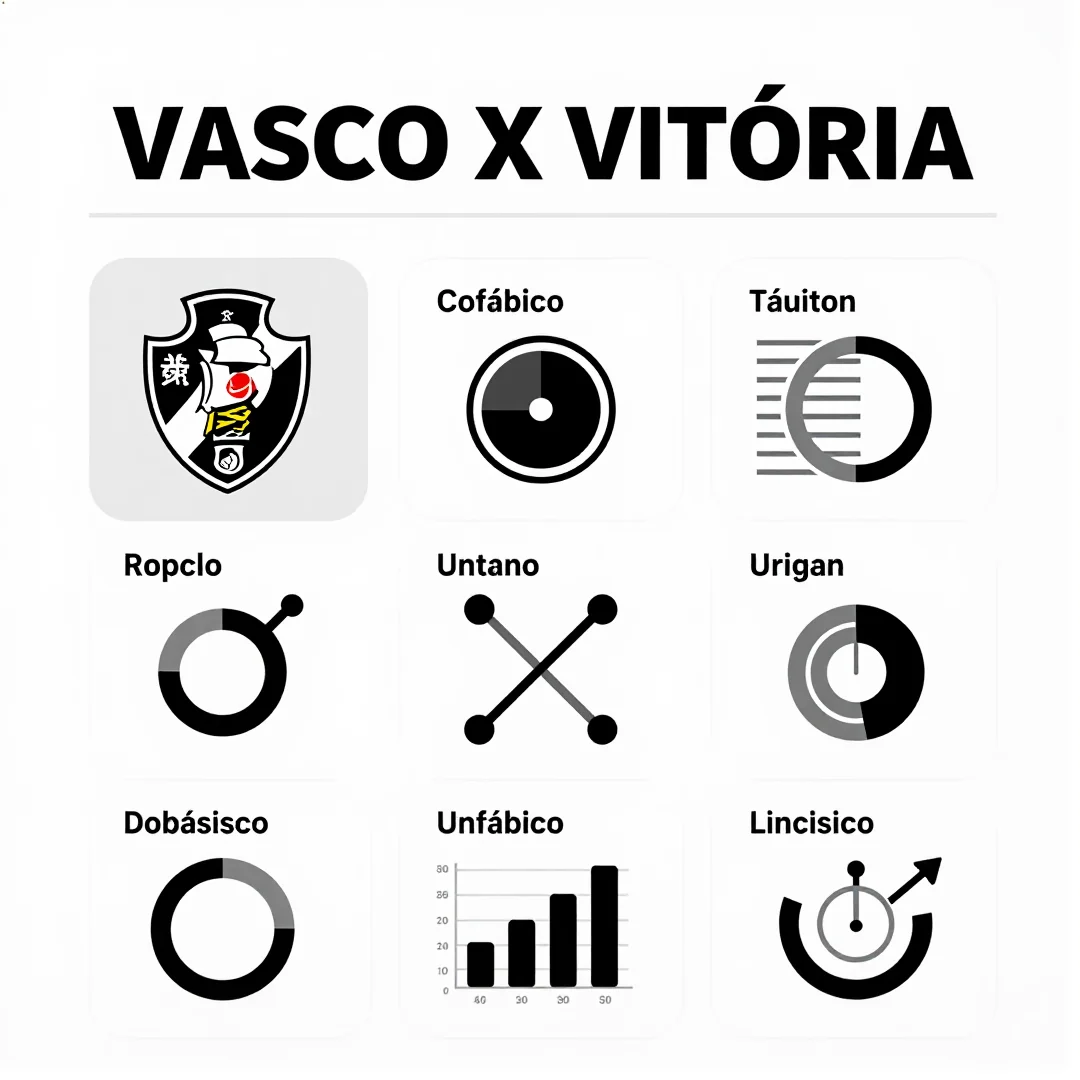 Infográfico - Vasco x Vitória: análise tática do clássico e impacto no Brasileirão 2026