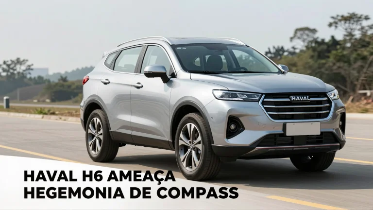 Haval H6 ameaça hegemonia do Compass no Brasil: o que mudou e por que isso importa