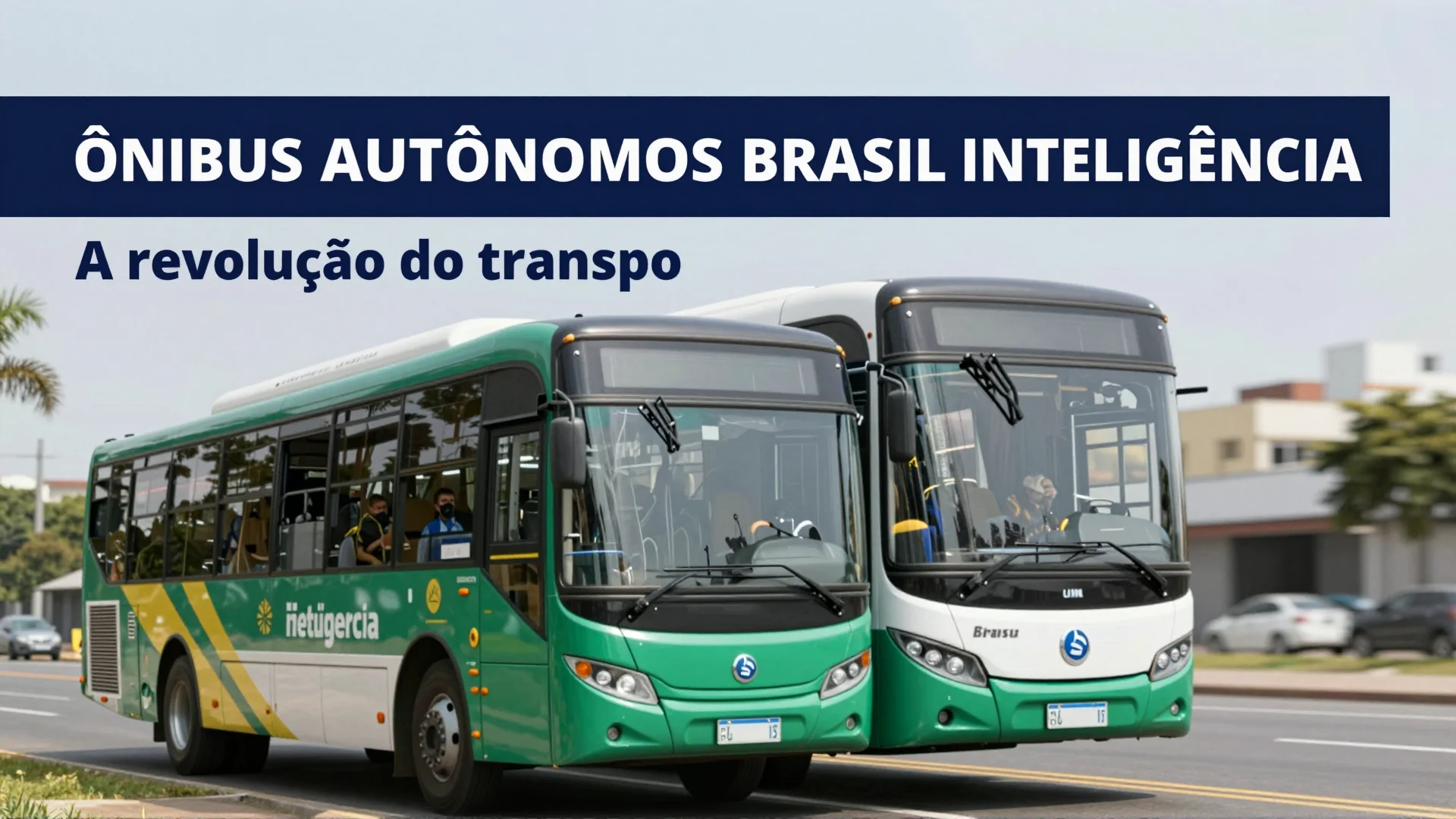Ônibus autônomos Brasil inteligência: A revolução do transporte público que muda tudo