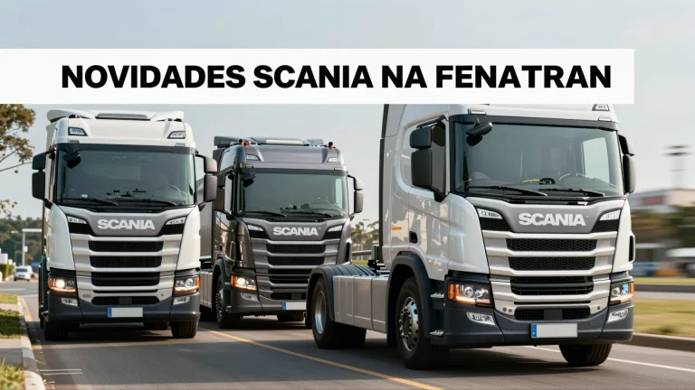Novidades Scania na Fenatran: O que a nova linha de utilitários traz ao mercado